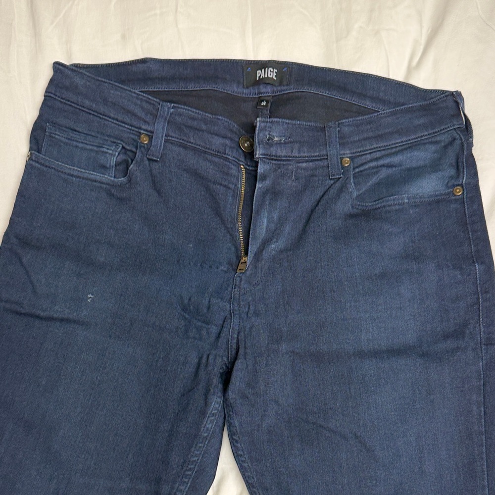 PAIGE Indigo Blue Stretch Denim Jeans